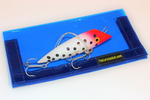 thumbnail image 2 of Kylebooker Lure Covers For Fishing Hooks - 4-Pack Clear PVC Protector Wraps For Jerk Baits, Cranks, Jigs - Saltwater 2 of 5