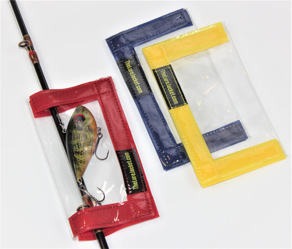 Angler Lure Wrap (3)-Pack in 7 Color Options; 8W x 8L Lure Cover – Mincy  Outdoors, LLC